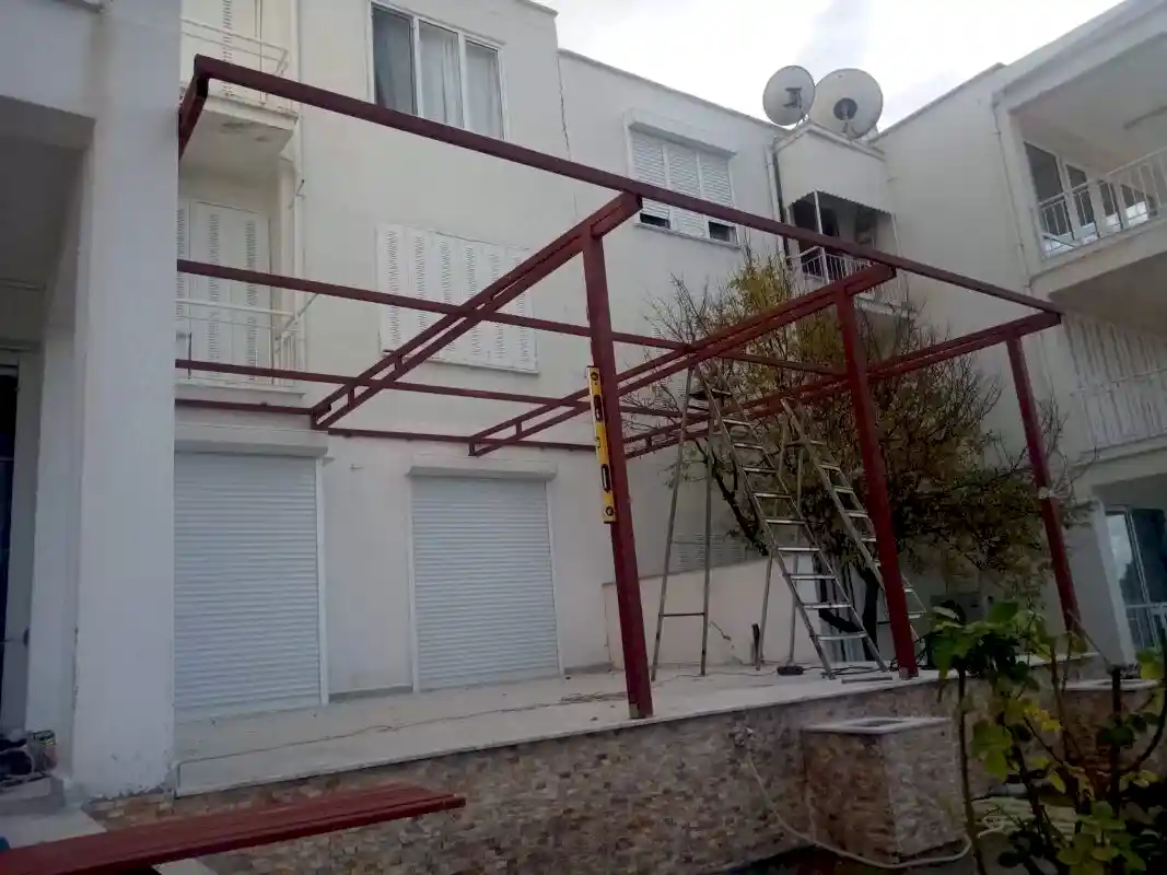 Pergole demir iskelet sandviç panel kayıtları