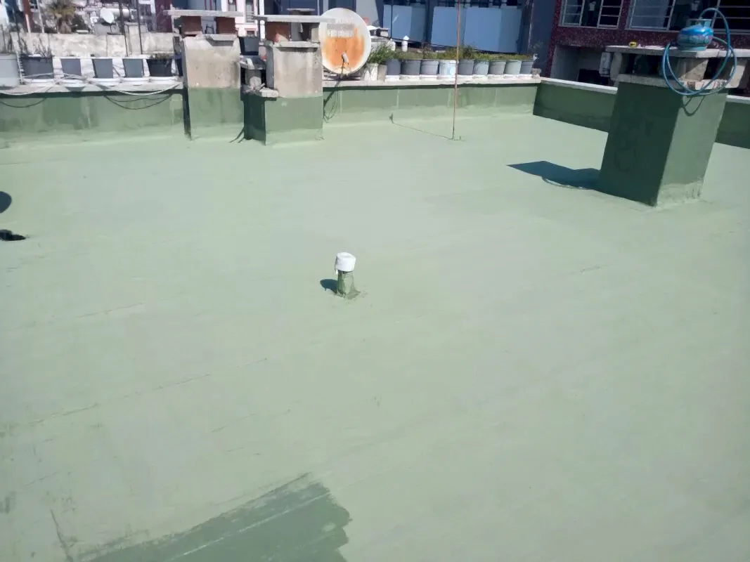 membran üzeri boya işlemi